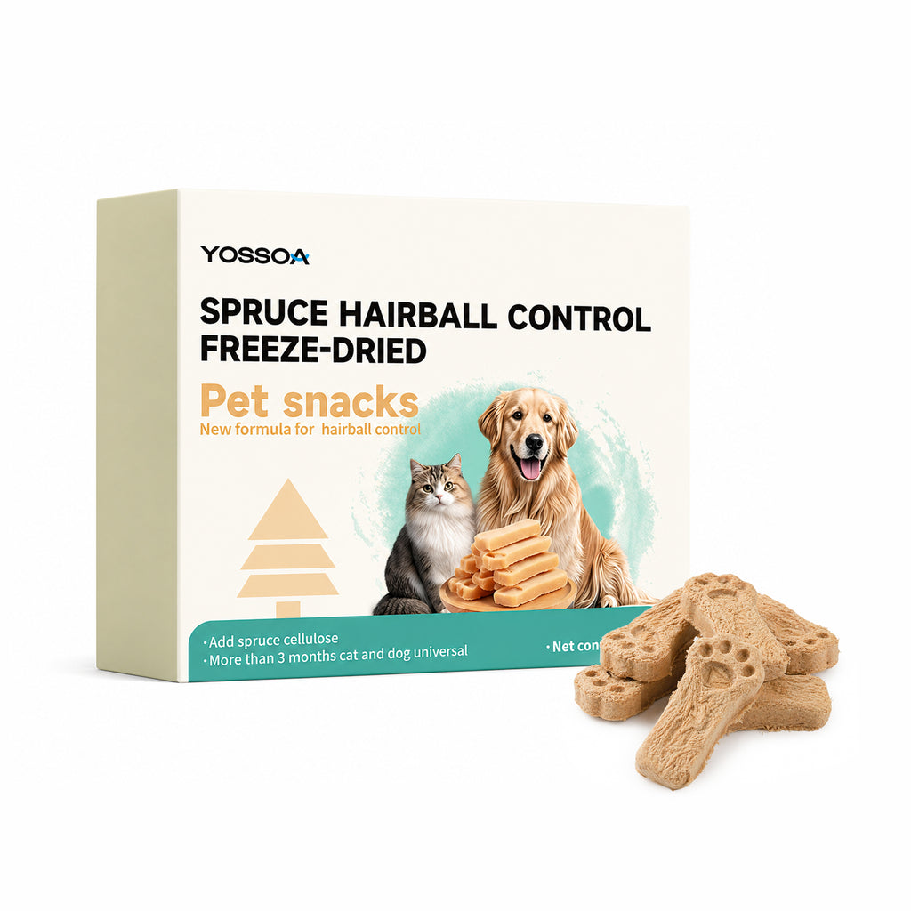 YOSSOA Hairball Relief Freeze-Dried Cat Treats